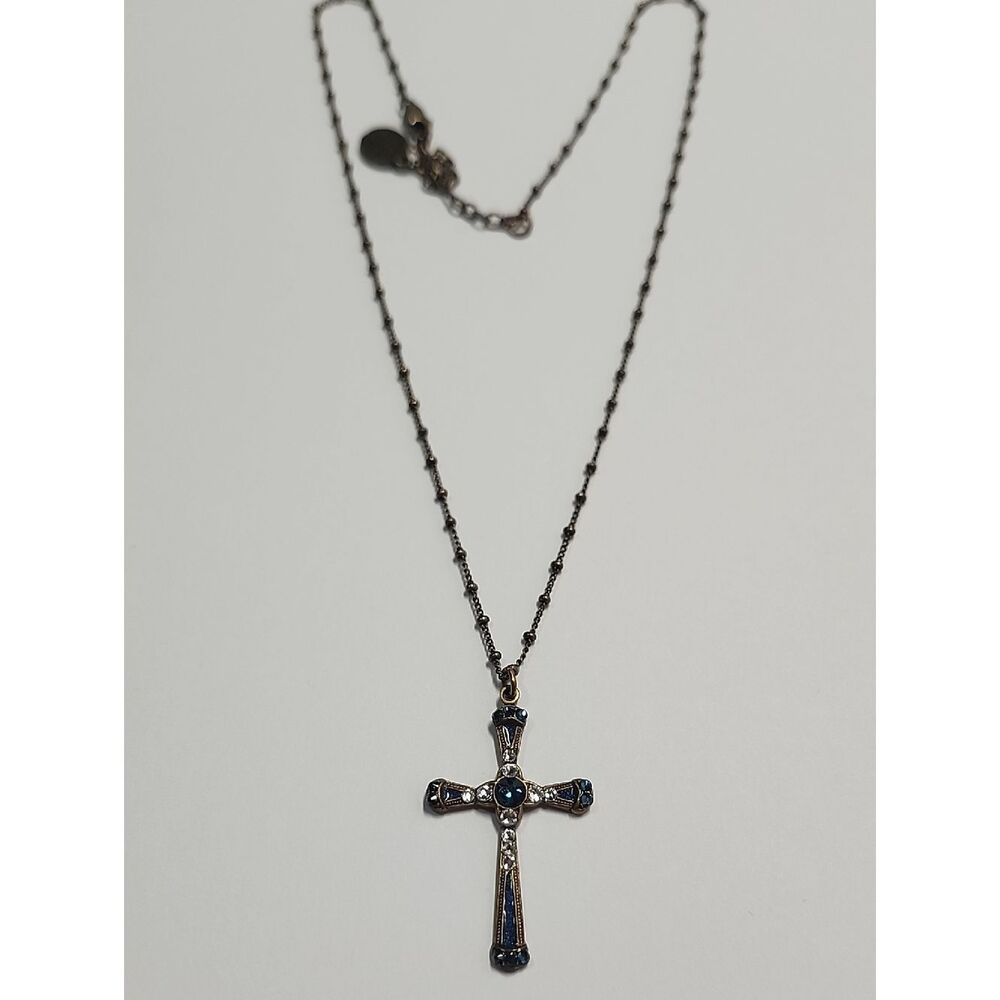 Anne Koplik Designs Naomi Crystal Cross Necklace